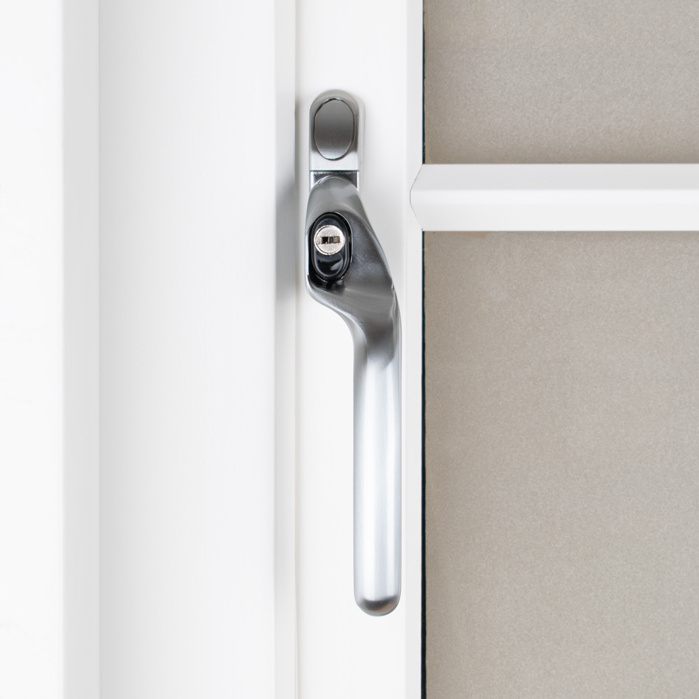 Timber Series Connoisseur MK2 Offset Locking Espag Window Handle - Hardex Graphite (Right Hand)